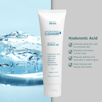 KESH Hydrating Facial Cleanser – Ceramides + Hyaluronic Acid + Niacinamide – Gentle Barrier-Repair Gel Cleanser for Dry & Sensitive Skin – 100ml