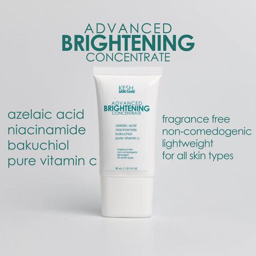 KESH Advanced Brightening Concentrate – Brightening & Anti-Aging Gel for Uneven Skin Tone – 50 g