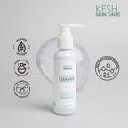 KESH Oily Skin Bundle – Gentle Acne Cleanser, Hydrating Toner, Daily Essential Moisturizer & Weightless Sunscreen | Complete Skincare Set for Oily and Acne-Prone Skin