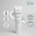 KESH Hydrating Facial Cleanser – Ceramides + Hyaluronic Acid + Niacinamide – Gentle Barrier-Repair Gel Cleanser for Dry & Sensitive Skin – 100ml