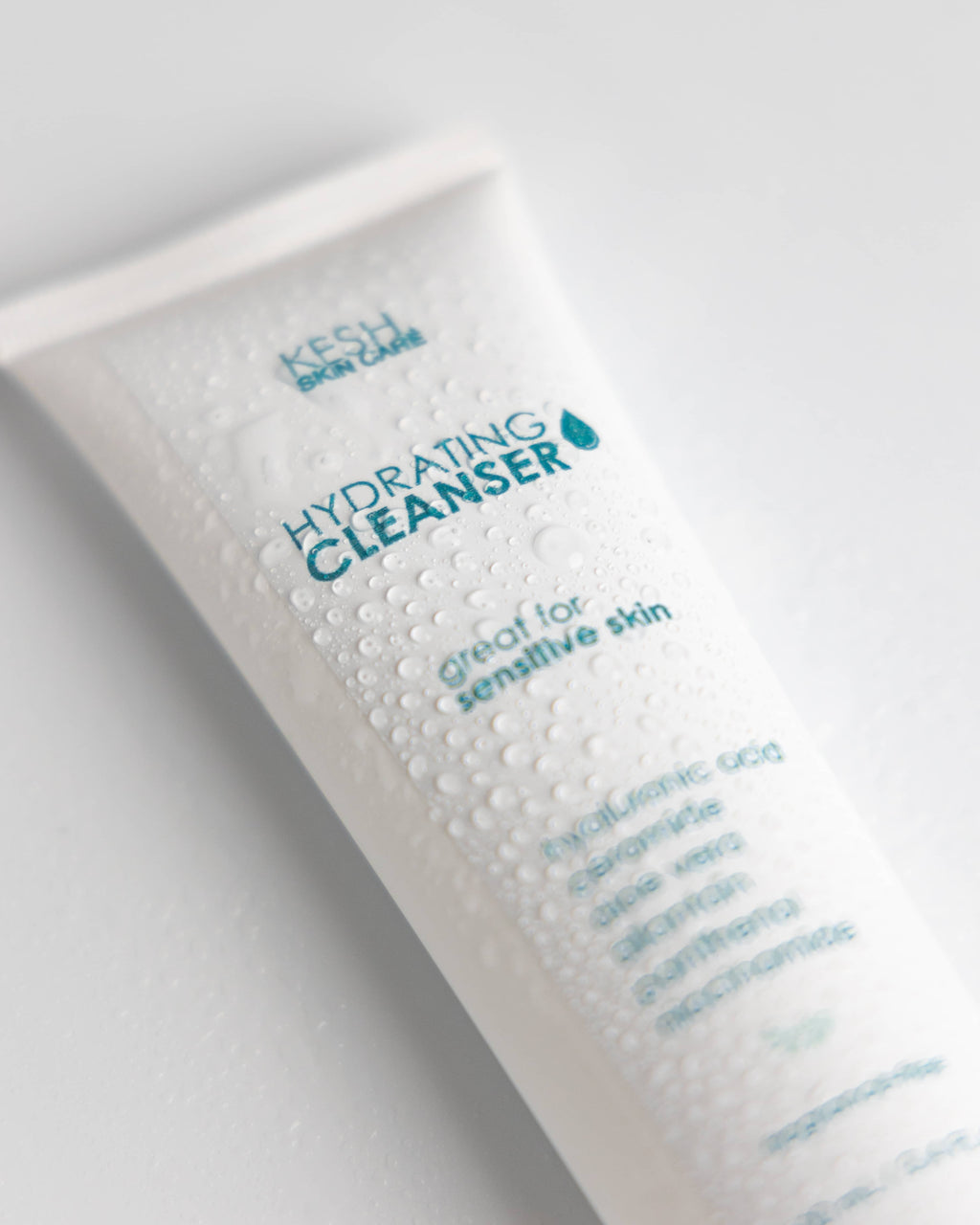 KESH Hydrating Facial Cleanser – Ceramides + Hyaluronic Acid + Niacinamide – Gentle Barrier-Repair Gel Cleanser for Dry & Sensitive Skin – 100ml