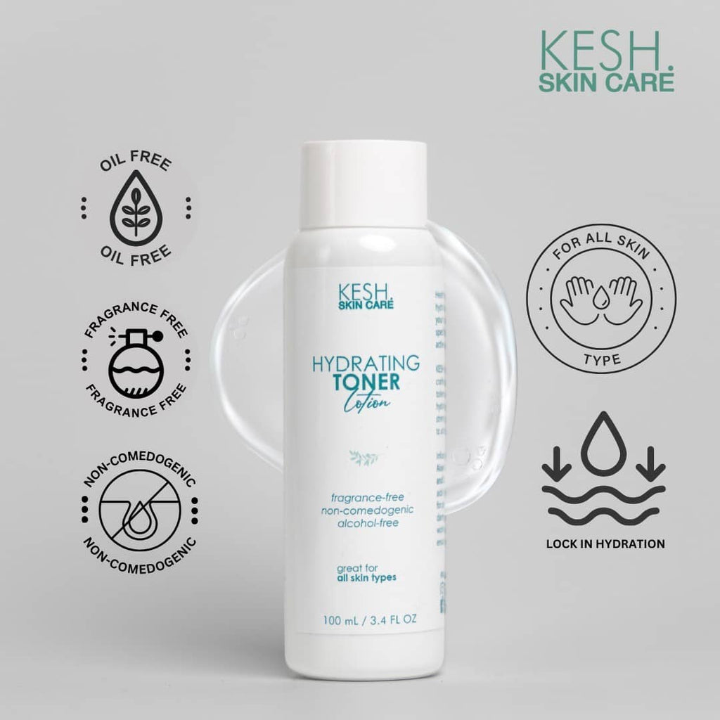 KESH Starter Advanced Brightening Concentrate  Bundle – Hydration, Hyperpigmentation and Pimple Marks Corrector Set