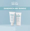 KESH Sandwich ABC Bundle – Advanced Brightening Concentrate & Daily Essential Moisturizer | Brightening & Hydrating Duo for Glowing Skin