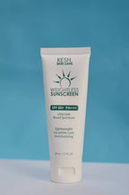 KESH Weightless Sunscreen – SPF50+ PA+++ Broad Spectrum Protection with Niacinamide – Lightweight, No Whitecast, Fragrance-Free – 50ml